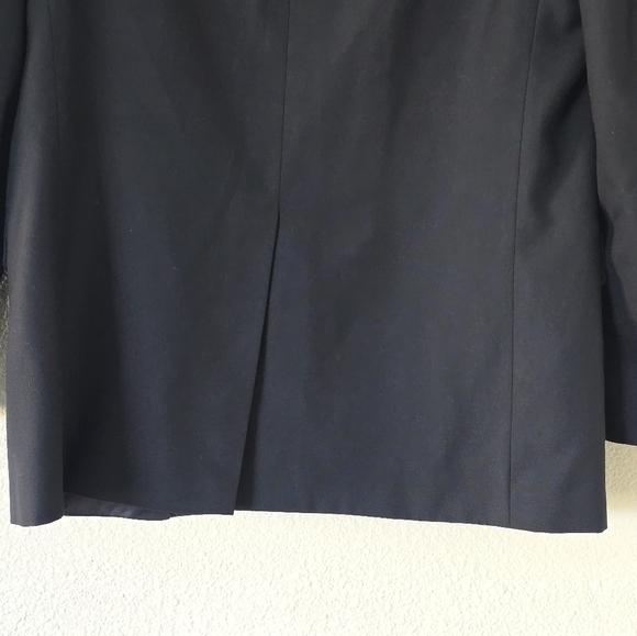 Stafford Essential Blazer Sports Coat Mens 40R Blue  Regular Fit Career - Picture 5 of 13